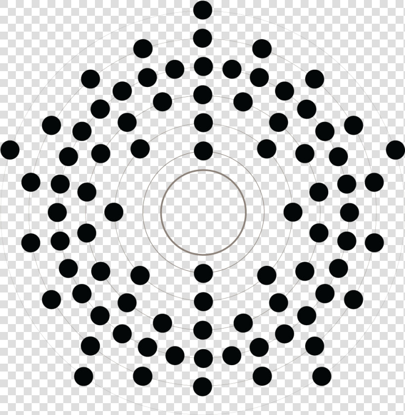 Gold Bohr Model  HD Png DownloadTransparent PNG