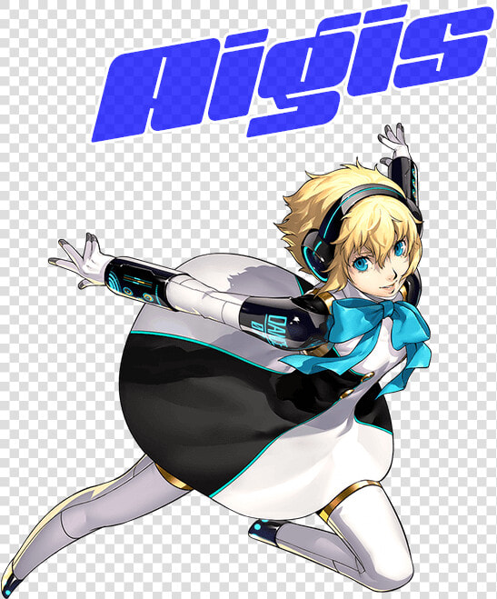 Persona 3 Dancing Moon Night Aigis  HD Png DownloadTransparent PNG