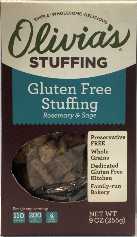 Olivia S Gluten Free Stuffing   Olivia  39 s Gluten Free Stuffing  HD Png DownloadTransparent PNG