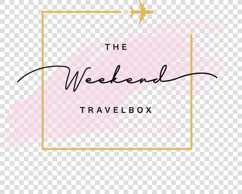 The Weekend Travel Box Final Logo Color   Handwriting  HD Png DownloadTransparent PNG