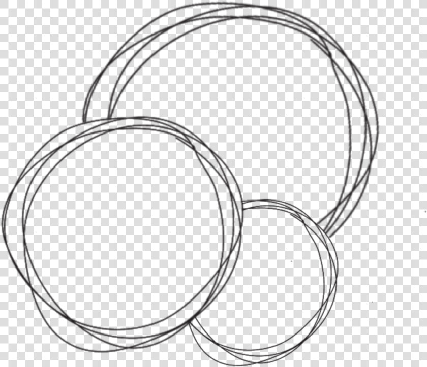  black  white  circle  circles  scrible  scribbling   Circle  HD Png DownloadTransparent PNG