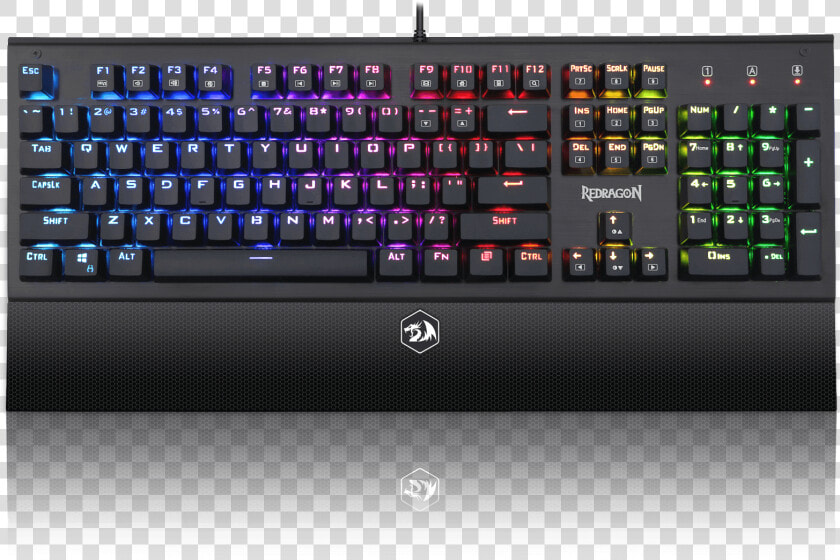 Redragon Aryaman Rgb Mechanical Gaming Keyboard   Redragon K569  HD Png DownloadTransparent PNG