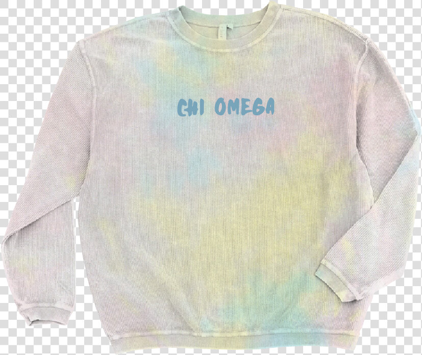 Chi Omega Rainbow Corded Sweatshirt Class   Clothing  HD Png DownloadTransparent PNG