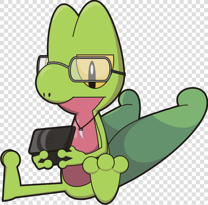 Treecko Playing A Ds  HD Png DownloadTransparent PNG