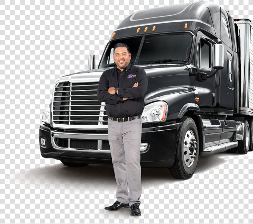 Transparent Big Truck Png   Truck Driver Transparent Background  Png DownloadTransparent PNG