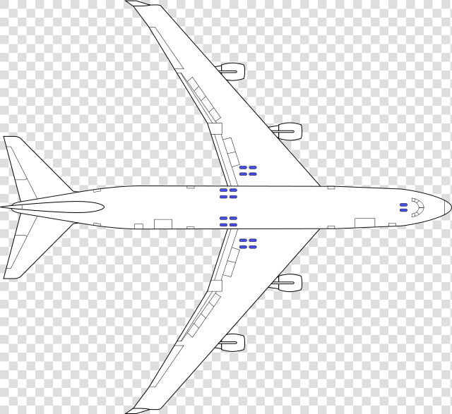 File   Boeing 747   Svg   Boeing 747 Top View  HD Png DownloadTransparent PNG