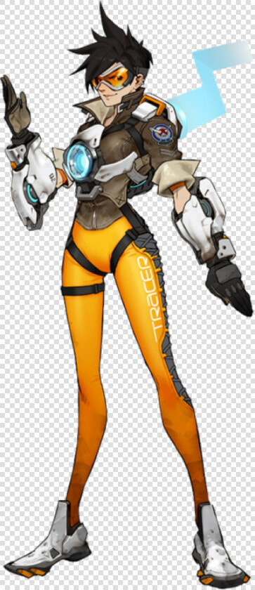 Liquipedia Overwatch Wiki Title Tracer   Tracer Overwatch Concept Art  HD Png DownloadTransparent PNG