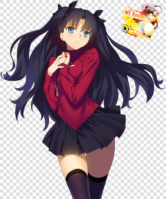 Thumb Image   Rin Tohsaka Render  HD Png DownloadTransparent PNG