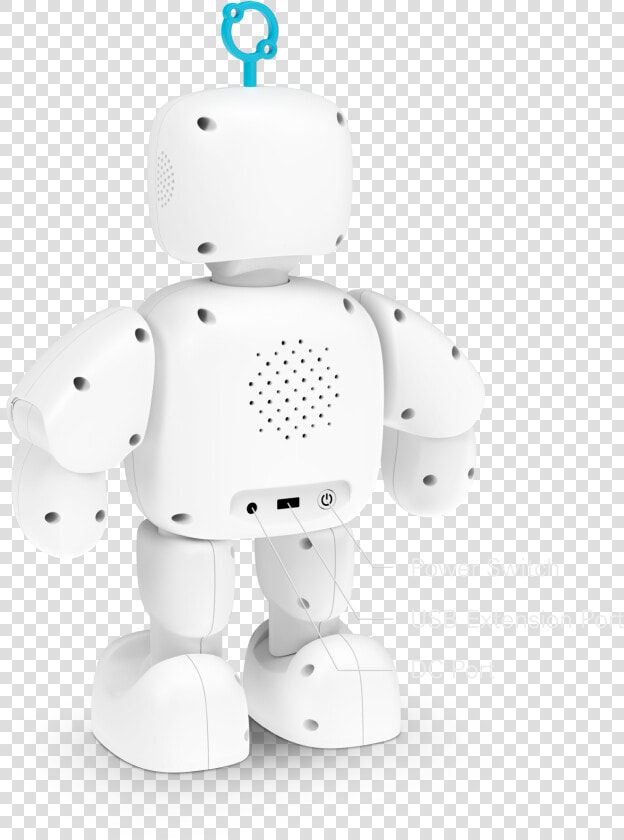 Pibo Back side Specification   Robot  HD Png DownloadTransparent PNG