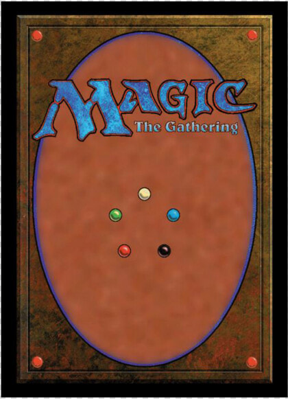 Standard Deck Protector   Ultra Pro Sleeves Magic Card Back  HD Png DownloadTransparent PNG