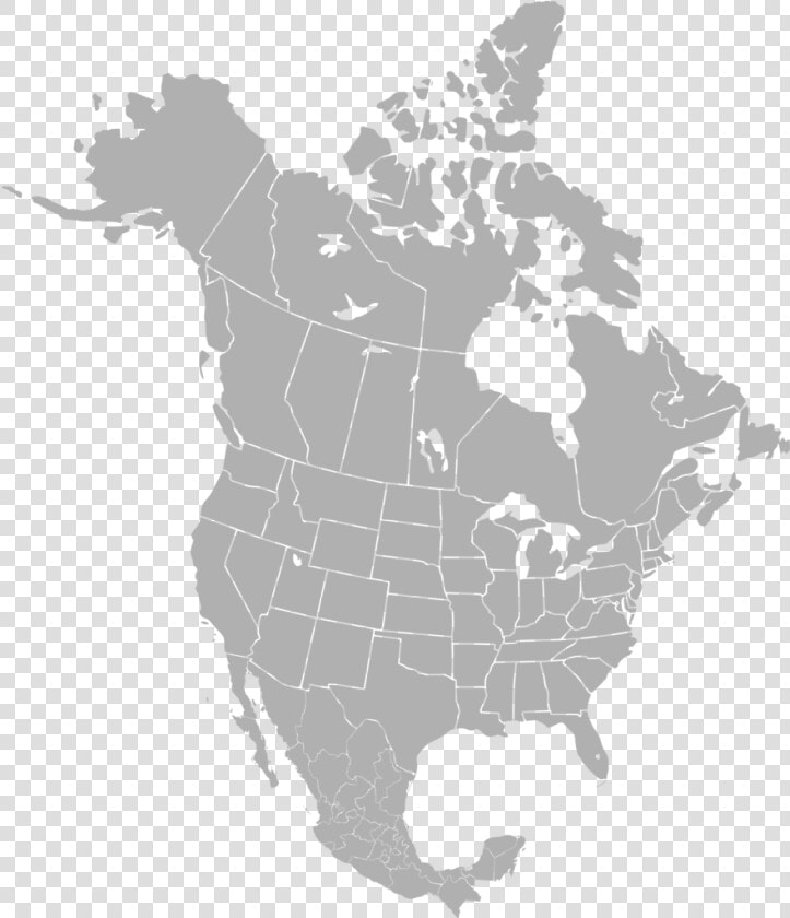 Filenorth America Blank Range Mappng North America   United State Of Canada  Transparent PngTransparent PNG