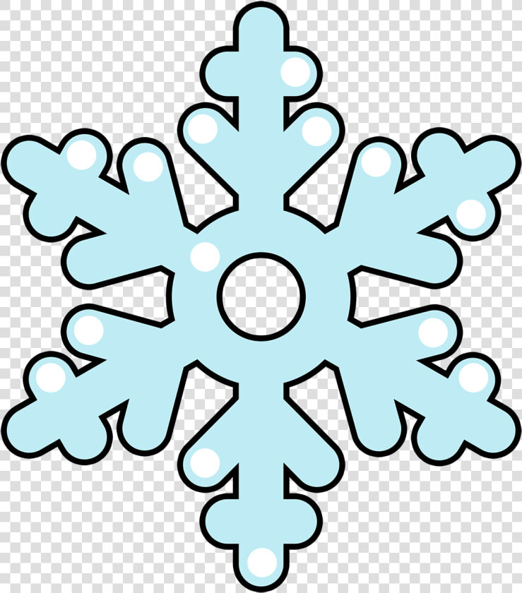 Snowflake Clipart Free Clip Art Images   Cute Snowflake Clipart  HD Png DownloadTransparent PNG