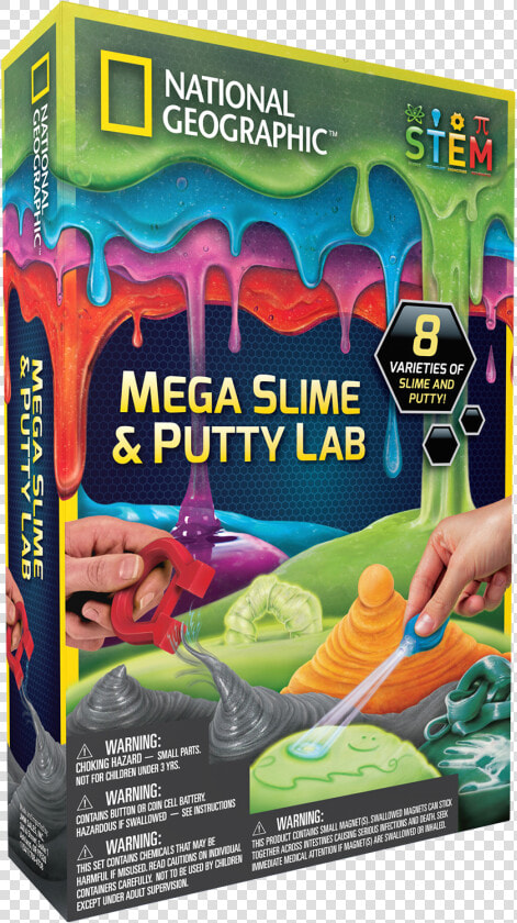 National Geographic Slime And Putty Lab  HD Png DownloadTransparent PNG