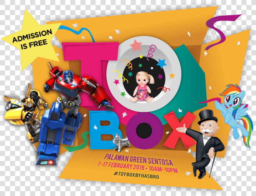 Hasbro Toy Box Sentosa  HD Png DownloadTransparent PNG