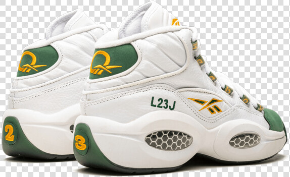 Reebok Question Mid Lebron James   Sneakers  HD Png DownloadTransparent PNG