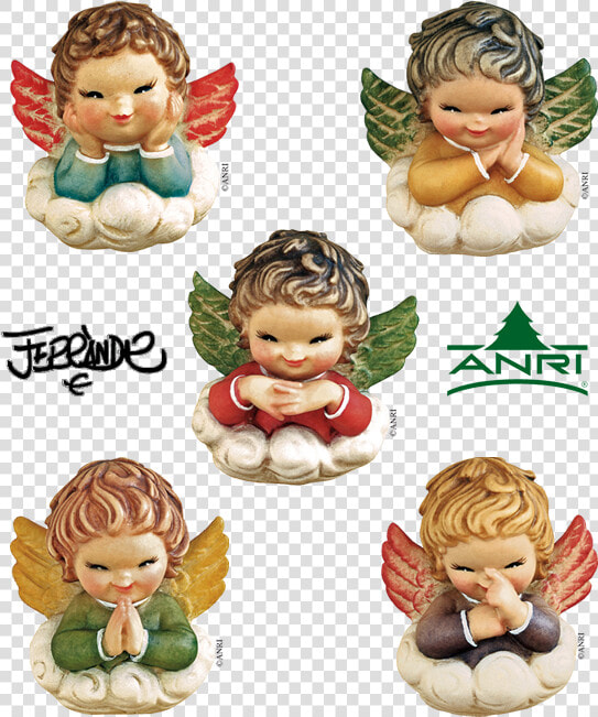 Cherub Set Of 5 title Anri   Figurine  HD Png DownloadTransparent PNG