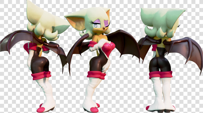 Rouge The Bat   Rouge The Bat Model  HD Png DownloadTransparent PNG