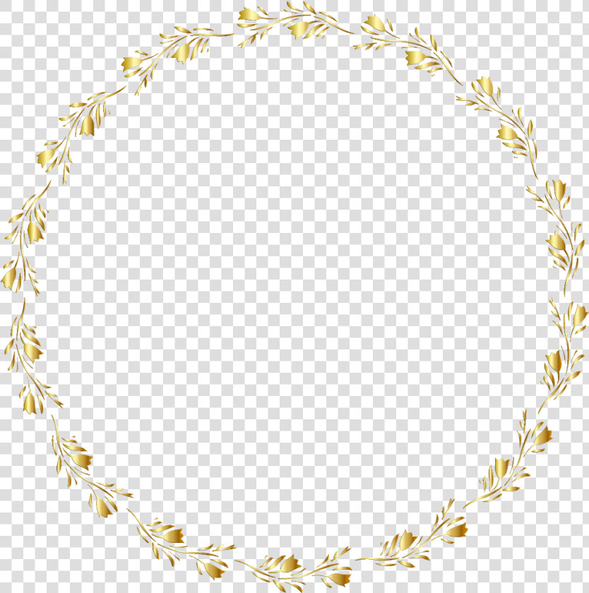 Dorado Marco Circular Png  Transparent PngTransparent PNG