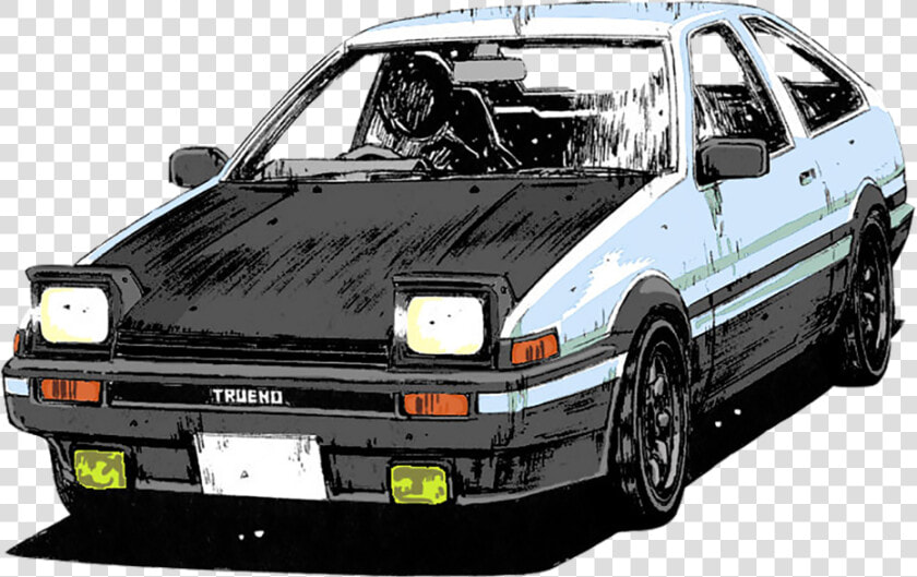 Initial D Ae86 Art  HD Png DownloadTransparent PNG