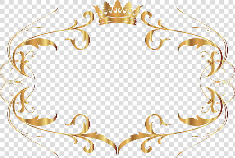 Text Box Gold Beautiful Pattern Frame Transprent   Gold Text Box Png  Transparent PngTransparent PNG