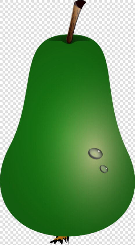 Pear Svg Clip Arts   Imagen De Pera De Color Verde  HD Png DownloadTransparent PNG