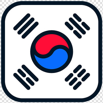 South Korea  South Korea Icon  Southkorea Flag   Flag Icon Png Korea  Transparent PngTransparent PNG