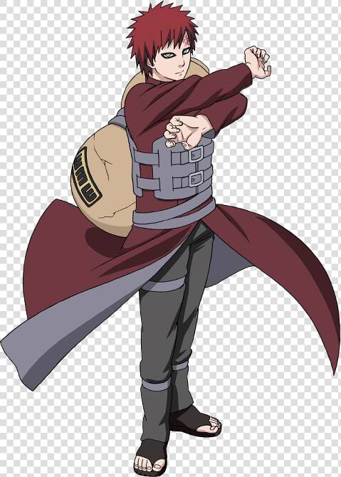 Gaara Of The Desert  The Fift   Naruto Shippuden Gaara Png  Transparent PngTransparent PNG