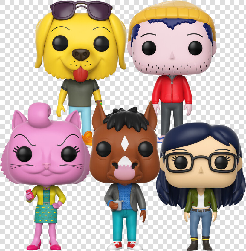 Horsin   Bojack Horseman Pop Figures  HD Png DownloadTransparent PNG