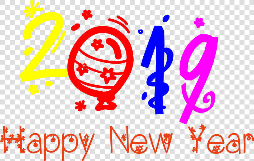 Happy New Year Thin Text Transparent Png   Happy New Years Text Transparent  Png DownloadTransparent PNG