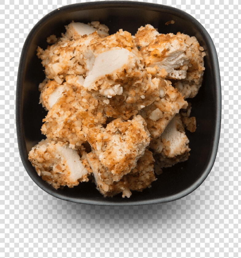 Chopped Almond Crusted Chicken   Crispy Fried Chicken  HD Png DownloadTransparent PNG