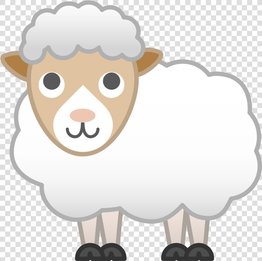 Noto Emoji Pie 1f411   Emoji Schaap  HD Png DownloadTransparent PNG