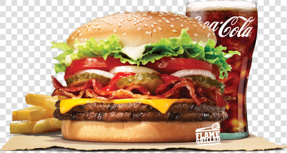 Double Whopper Bacon Cheese Value Meal   Burger King Whopper Cheese  HD Png DownloadTransparent PNG