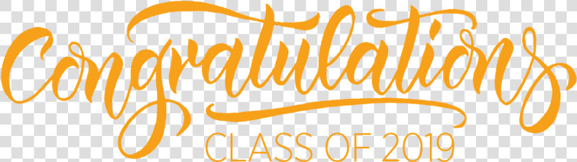 Congratulation Class Of 2019 Png  Transparent PngTransparent PNG