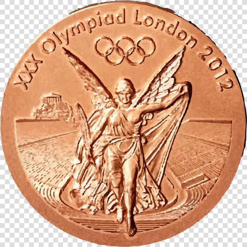 1 Olympic Bronze Medal   London 2012 Bronze Medal  HD Png DownloadTransparent PNG