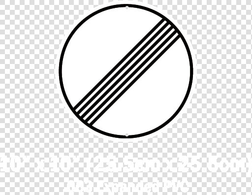 Autobahn No Speed Limit Sign Sticker  HD Png DownloadTransparent PNG