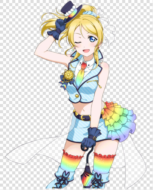 “eli Ayase Isn T Gay And Garasu No Hanazono Isn T About   Eli Love Live Png  Transparent PngTransparent PNG