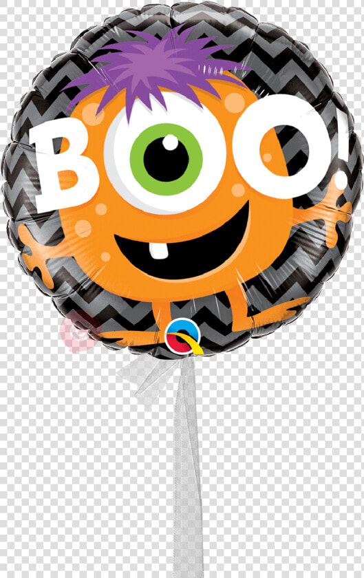 Boo Halloween Monster single Balloons   Halloween Balão Qualatex  HD Png DownloadTransparent PNG