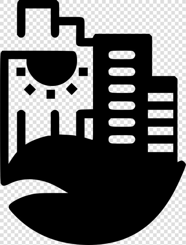 Green Building Energy Light Development   Green Building Icon Black  HD Png DownloadTransparent PNG