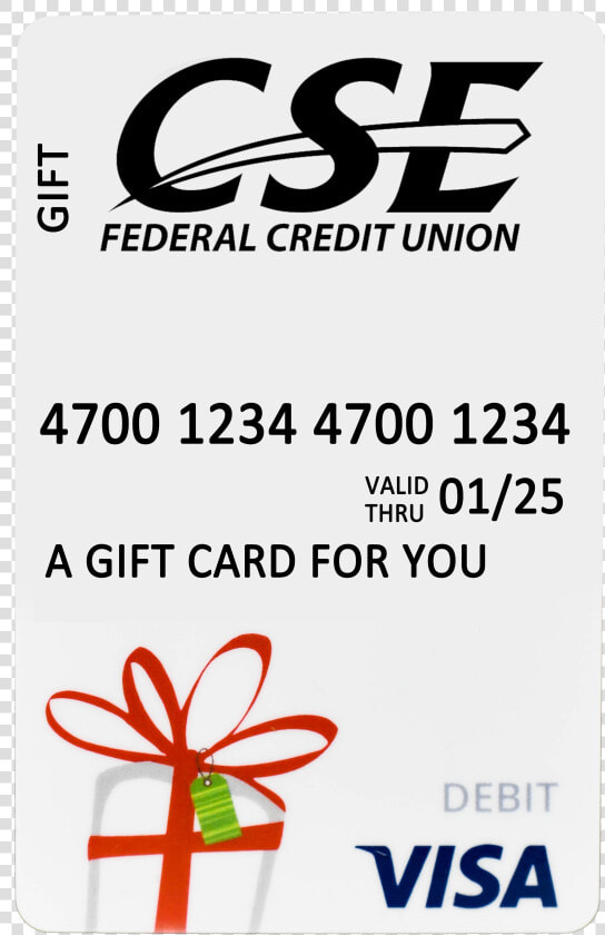 Cse Visa Gift Card   Visa Debit  HD Png DownloadTransparent PNG