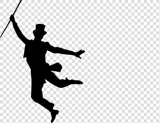 Silhouette  Dance  Silhouette Dancer  Ballet Dancer   Fred Astaire Silhouette  HD Png DownloadTransparent PNG