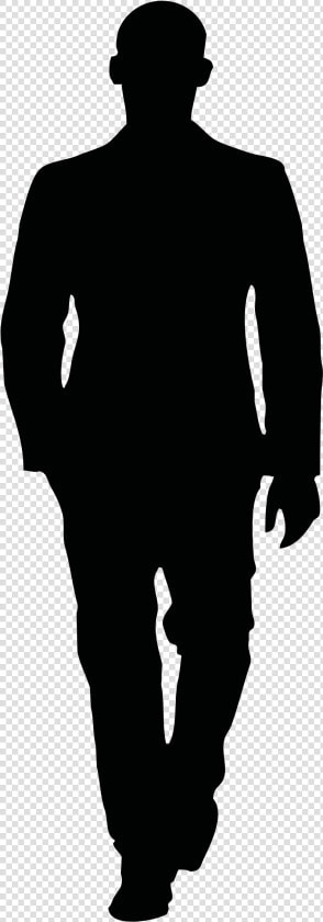 28 Collection Of Man In Suit Clipart Png   Silhouette Of Person Walking Away  Transparent PngTransparent PNG