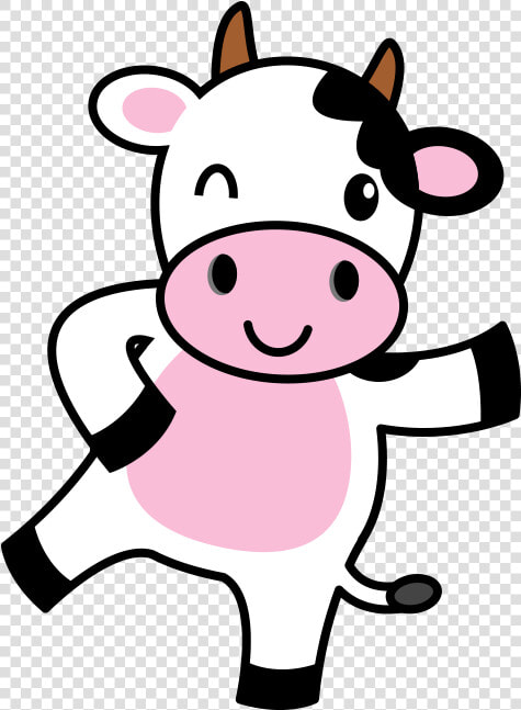 Holstein Friesian Cattle Cartoon Drawing Illustration   Cow Cartoon Drawing  HD Png DownloadTransparent PNG