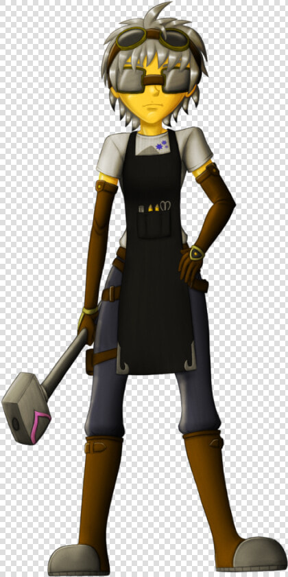 Character Female Blacksmith  HD Png DownloadTransparent PNG