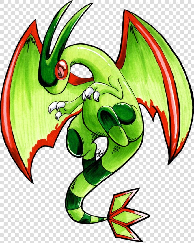 Pokemon Flygon Fan Art  HD Png DownloadTransparent PNG