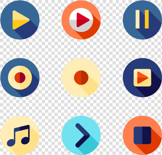 Media Icons   Icon Media Player  HD Png DownloadTransparent PNG