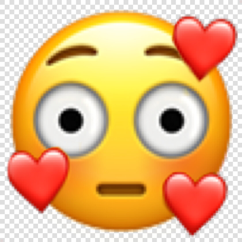  emoji  crush  embarrassed  blushing  freetoedit   Smiling Face With Three Hearts Emoji  HD Png DownloadTransparent PNG