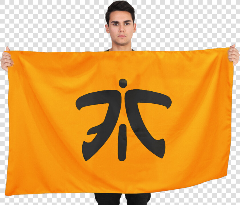 Orange Fnatic Fan Flag  Orange   Gear Fnatic  HD Png DownloadTransparent PNG