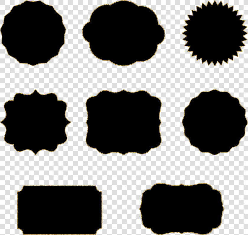 Ornate Frames Clipart   Black Ornate Frame Clipart  HD Png DownloadTransparent PNG