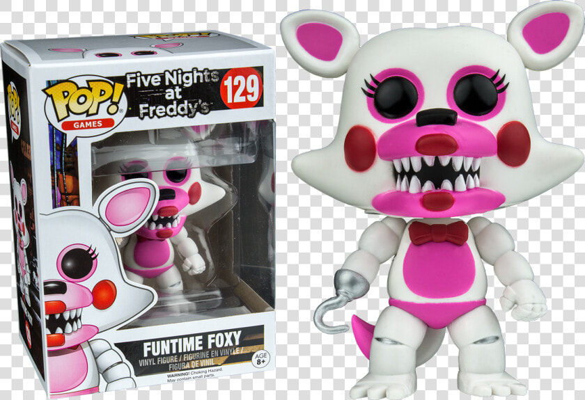 Funtime Foxy Png   Funtime Foxy Pop Vinyl  Transparent PngTransparent PNG