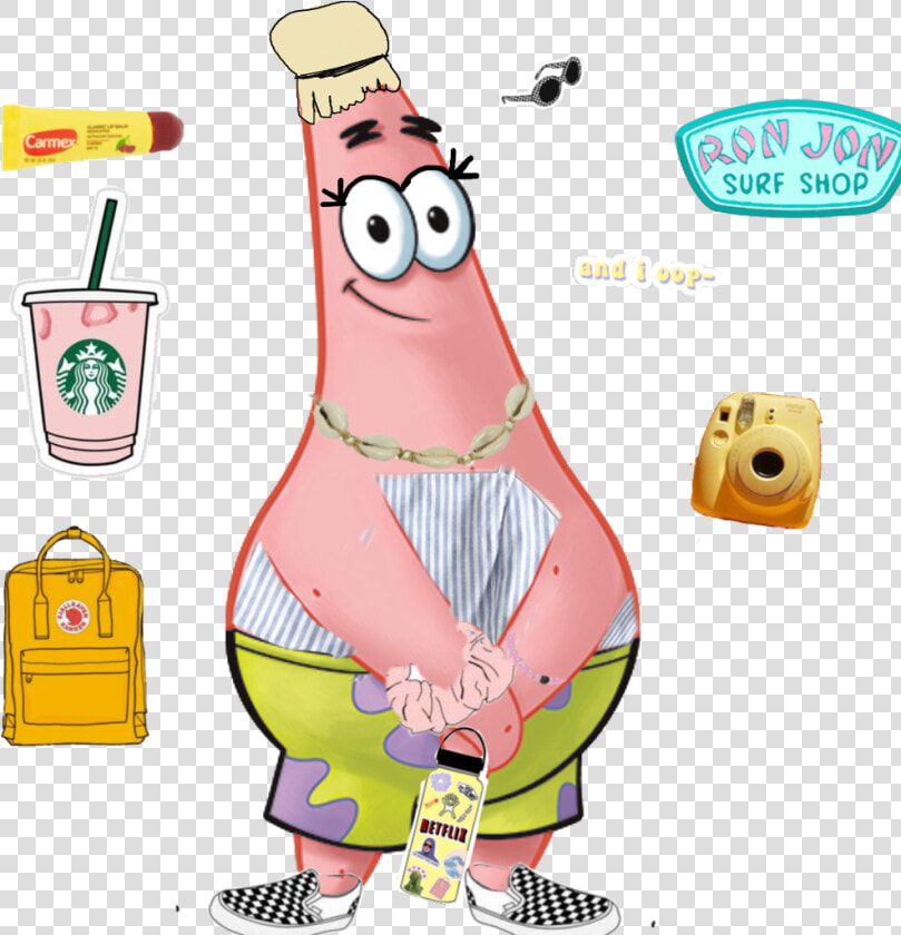 Patrick Star As A Vsco Girk   Patrick Star Png  Transparent PngTransparent PNG